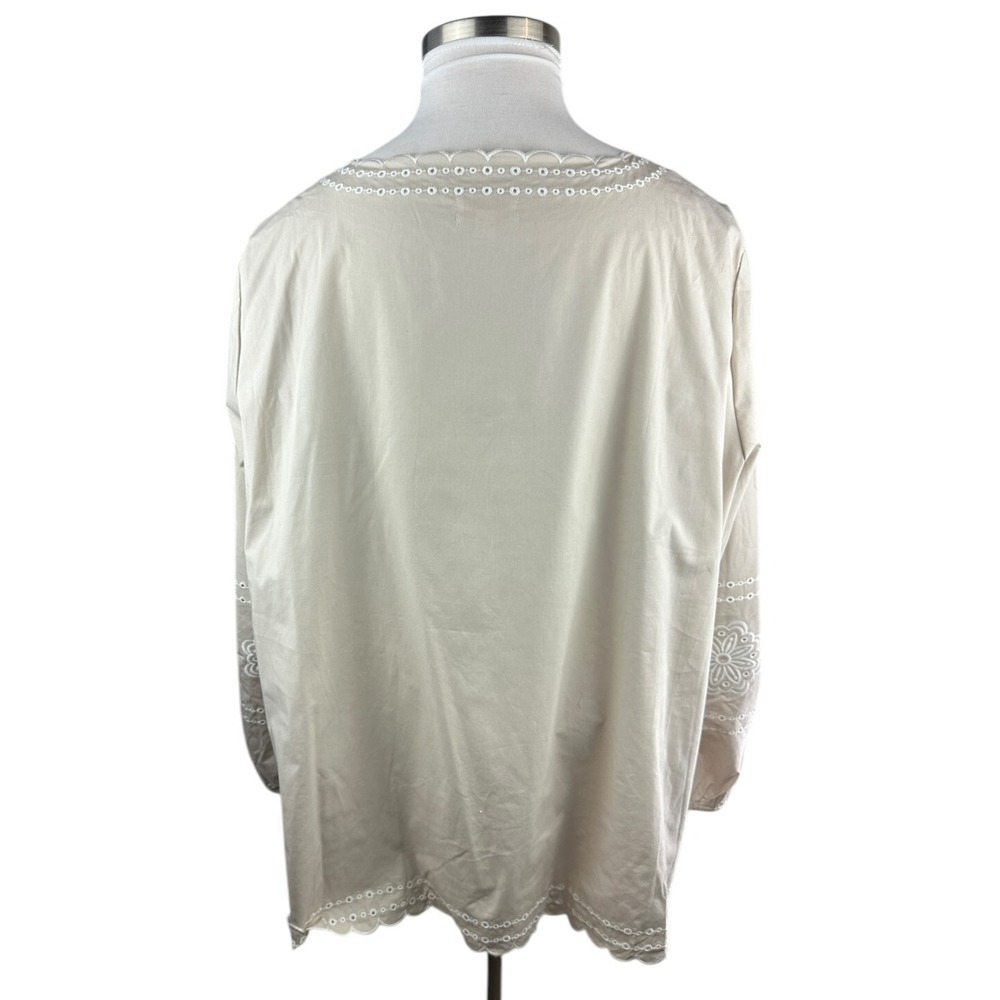 Bellisima Kim Gravel Daisy Days Of Summer Boutique Top Eyelet Plus Size 4X - Picture 9 of 16